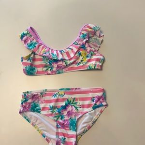 Girls floral bikini.